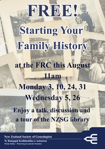 family history month poster