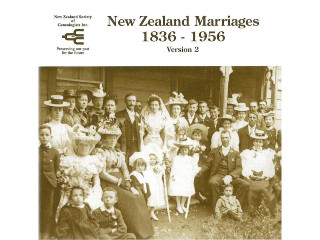 New Zealand Marriages - NZ Marriages 1836 - 1956 (2006)
